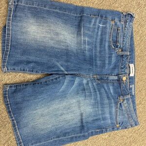 Sonoma Women's Blue Denim Bermuda Shorts